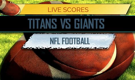 titans vs giants score